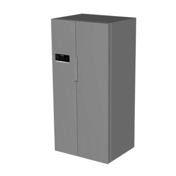 双开门电冰箱家电SU模型 SU模型下载