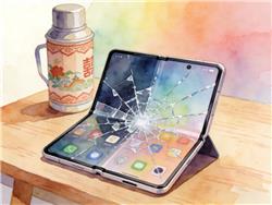 水彩画:折叠屏到了东北变“碎碎冰”