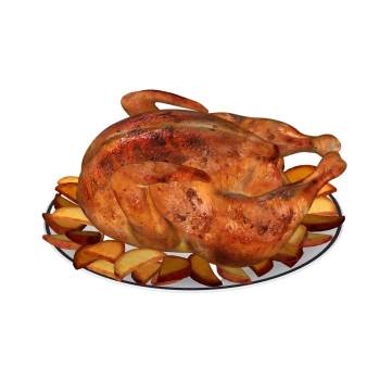 烤鸡美食食物装饰SU模型 SU模型下载