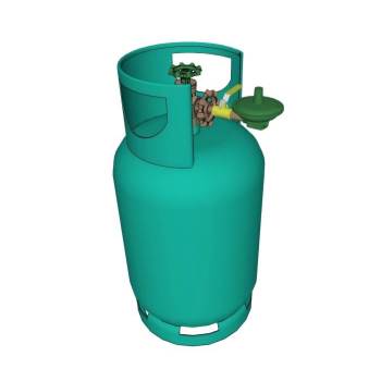 液化气罐+煤气罐厨房SU模型 SU模型下载