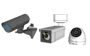 [其他]多款监控探头摄像头 su模型素材