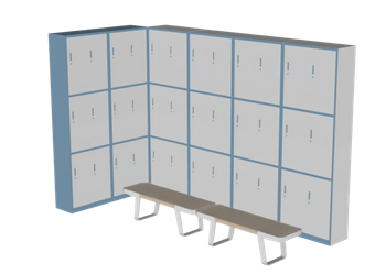 [柜子]储物柜 更衣柜 su模型素材