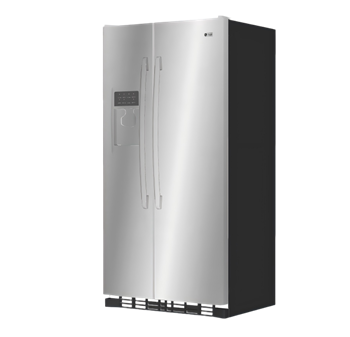 [家电]双开门冰箱 SU模型资源