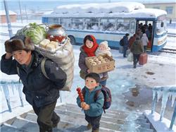 水彩画:东北人春节返乡有多不容易