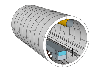 [其他]隧道通道施工 草图大师素材库