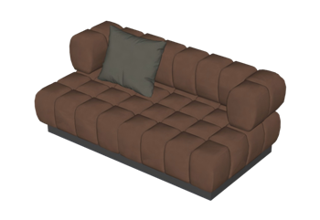 [沙发]软包沙发 免费SU模型