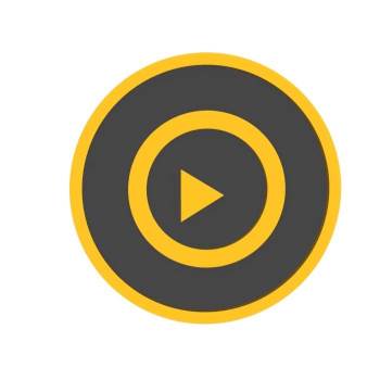 黄色播放器logo标志装饰SU模型 SU模型下载