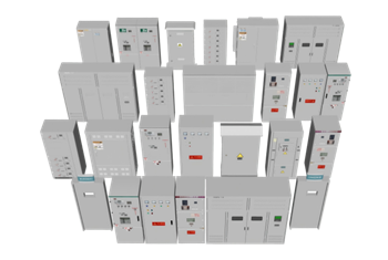 [其他]配电房的配电箱配电柜 SU组件库