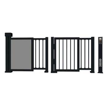 小区闸门铁闸门门窗SU模型 - SU模型免费下载_sketchup模型