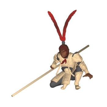 大话西游孙悟空齐天大圣人物SU模型 SU模型下载