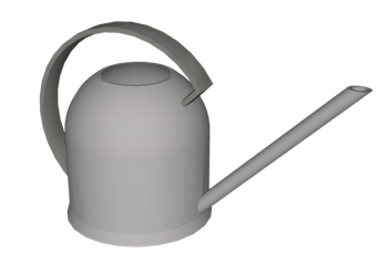[装饰]园艺浇水壶 su资源网 SketchUp模型截图 3D设计素材预览