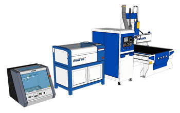 [机械]激光切割机数控机床 SU免费素材库