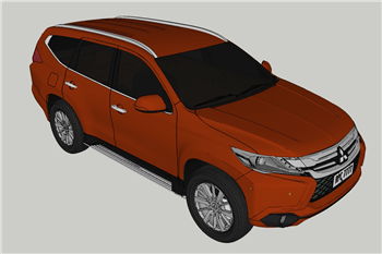 [交通]三菱蒙特罗汽车 免费SU模型