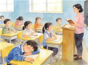 水彩画:还在装睡的人应该醒醒了