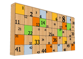[柜子]儿童储物柜 草图大师模型下载