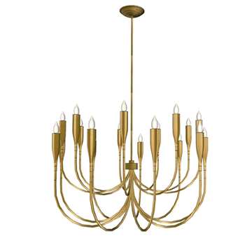 [灯具]欧式金属枝形吊灯 SU模型分享