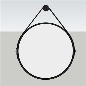 [装饰]镜子mirror 浴室镜 skp素材百度云下载