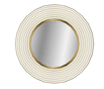 [装饰]轻奢风格的圆形装饰镜子mirror 草图大师模型库下载