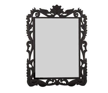 [装饰]欧式长方形镜子浴室镜mirror 草图大师免费模型