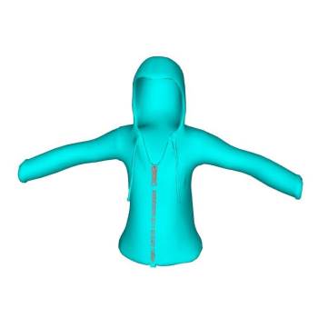 衣服防嗮衣服饰SU模型 - SU模型免费下载_sketchup模型