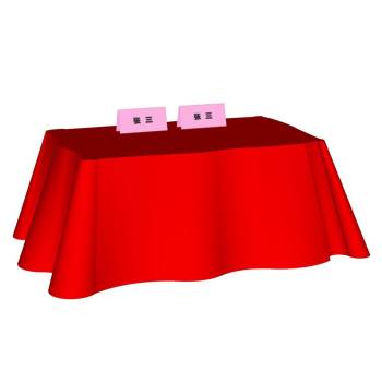 签到桌桌子SU模型 SU模型下载