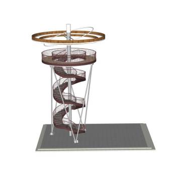 景观塔景观SU模型 - SU模型免费下载_sketchup模型