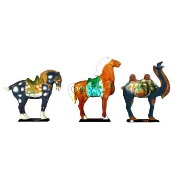 唐三彩艺术品古董装饰SU模型 SU模型下载