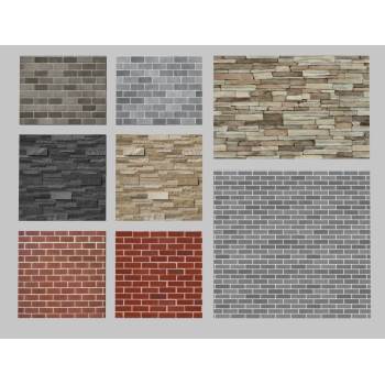 红砖墙建筑SU模型 SU模型下载