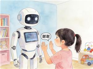 水彩画:为什么不要对AI说谢谢？