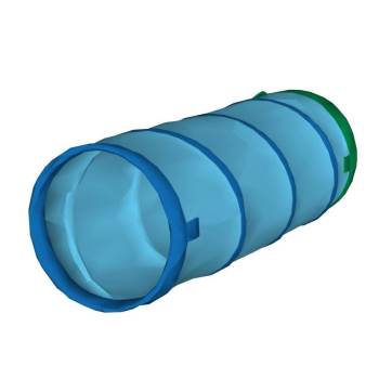 早教玩具儿童爬行隧道装饰SU模型 SU模型下载