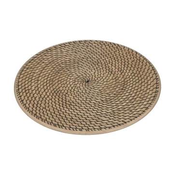 藤编托盘隔热垫装饰SU模型 SU模型下载