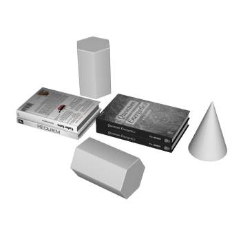 书籍书本几何摆件装饰SU模型 SU模型下载