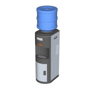 桶装水立式饮水机家电SU模型 SU模型下载