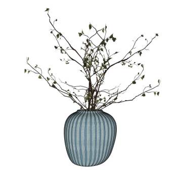 花瓶插花装饰摆件装饰SU模型 - SU模型免费下载_sketchup模型