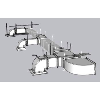 通风管道 SU模型下载