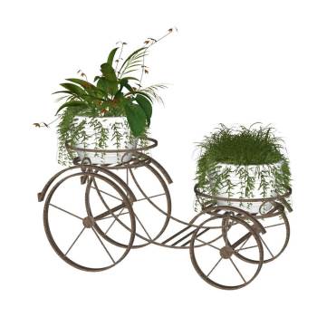 复古自行车造型花架装饰装饰SU模型 - SU模型免费下载_sketchup模型