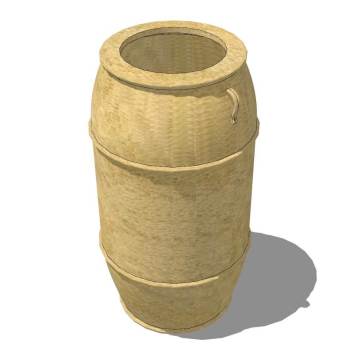 陶瓷陶罐装饰SU模型 - SU模型免费下载_sketchup模型