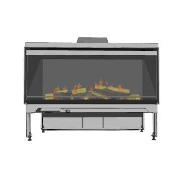 嵌入式仿真壁炉家电SU模型 SU模型下载