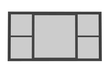 铝合金分格固定窗门窗SU模型 SU模型下载