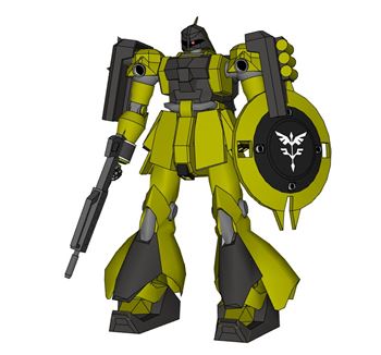 高达机甲 SU模型下载