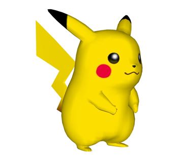 任天堂皮卡丘SketchUp模型 SU模型下载