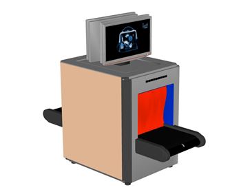 X光行李安检机 SU模型下载