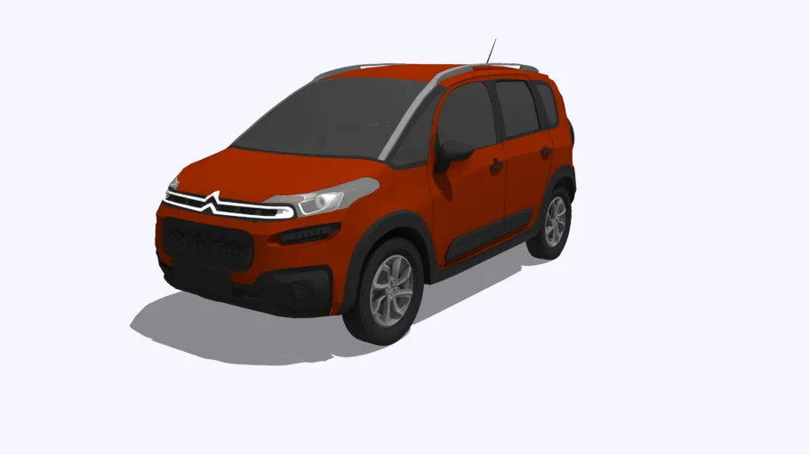 雪铁龙C3交通SU模型 SU模型下载