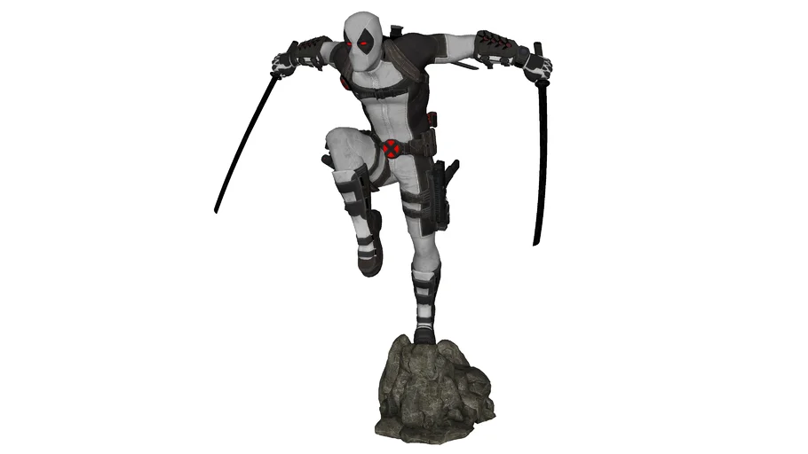 死侍装饰SU模型 SU模型下载