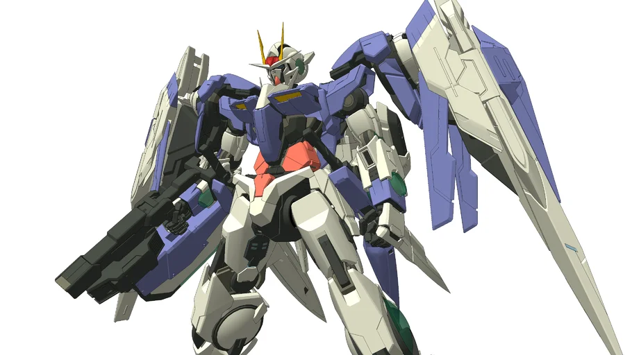 强化战机高达机甲SU模型 - SU模型免费下载_sketchup模型