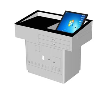 多媒体教学讲台SU模型 - SU模型免费下载_sketchup模型