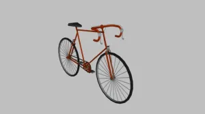 经典通勤自行车SU模型 SU模型下载