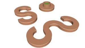 景观树池座椅SU模型 SU模型下载