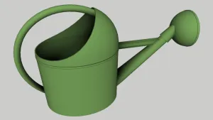 园艺浇水壶SU模型 - SU模型免费下载_sketchup模型