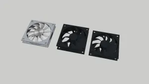 电脑机箱散热风扇SU模型 SU模型下载